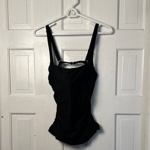 Athleta black Swim top size 34B/C